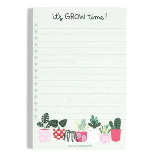 It's Grow Time Plant Notepad