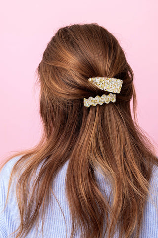 Confetti Hair Clip Set – Available in 4 Colors