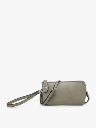 Kendall Crossbody/Wristlet w/ Twist Lock Closure