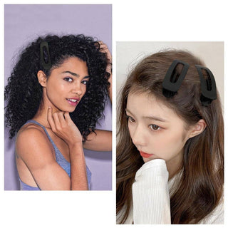 Oval Lay Down Flat Hair Claw Clip – Sleep-Friendly, Minimalist Grip