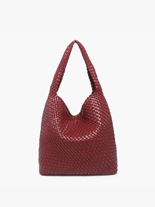 Hand-Woven Hobo Tote – Slouchy Fall Shoulder Bag
