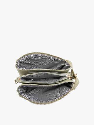 Riley Vegan Crossbody/Wristlet Combo