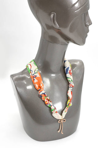 Handmade Scarf Charm Necklaces