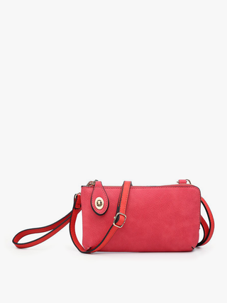 Kendall Crossbody/Wristlet w/ Twist Lock Closure