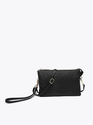 Riley Micro Straw Crossbody/Wristlet Combo