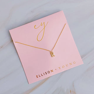 Understated Beauty Initial Necklace