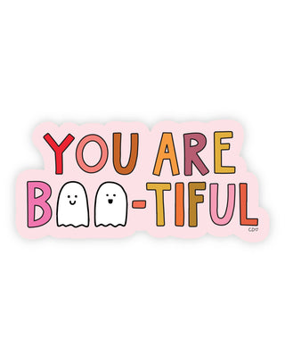 You Are Boo-tiful Decal Sticker