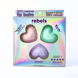Heart Lip Balm Gift Set – 3-Pack of Sweet Scents & Self-Care