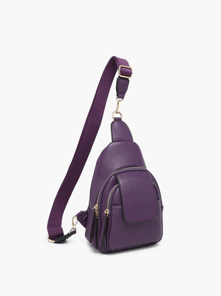 Sophia Sling Bag w/ Flapover Pocket