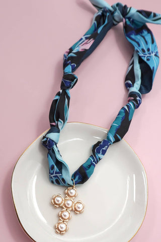 Handmade Scarf Charm Necklaces