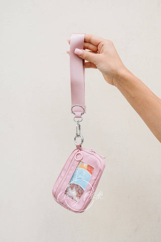 Willow Wristlet Wallet - Mauve