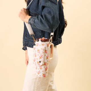 Tumbler Sling – Hands-Free Convenience with Style - 11 Patterns