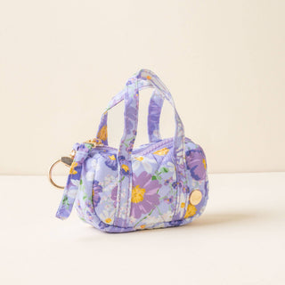 Itty Bitty Duffle Bag Charm-Bouquet Beauty Purple