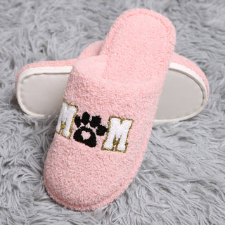 Sequined DOGMOM Home Slippers