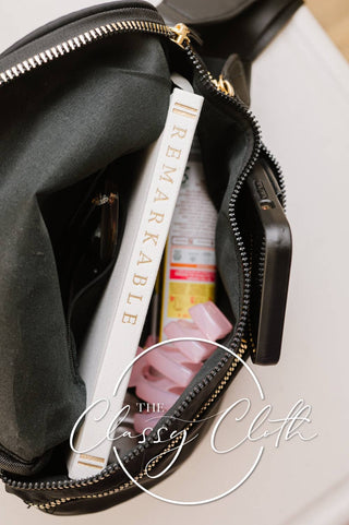 Farah Fanny Bum Bag – Solid Black