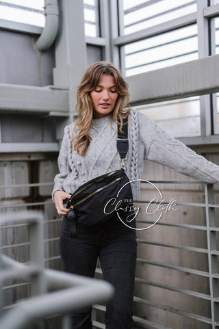 Farah Fanny Bum Bag – Solid Black