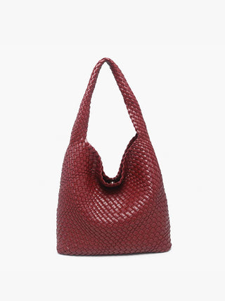 Hand-Woven Hobo Tote – Slouchy Fall Shoulder Bag