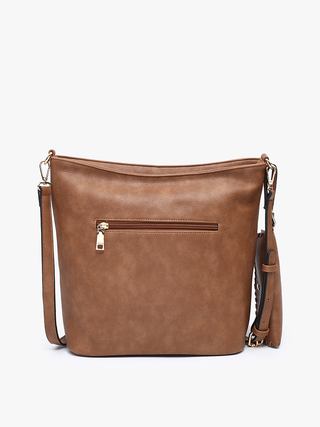 Cynthia Distressed Whipstitch Hobo with Wristlet – Everyday Rustic Chic