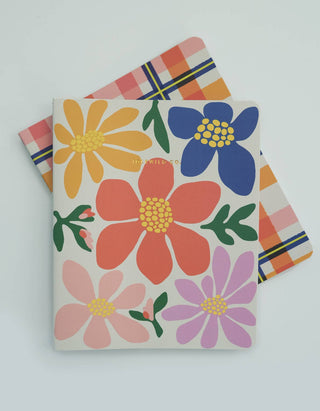 Primary Blooms Notebook Duo