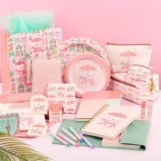 Leopard on Parade Soft-Touch Gel Pen Set – 5 Color Ink Pens – 0.7 mm Medium Point