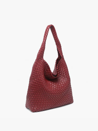 Hand-Woven Hobo Tote – Slouchy Fall Shoulder Bag
