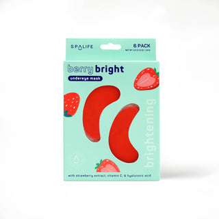Berry Bright Brightening Under Eye Masks – 6 Pairs