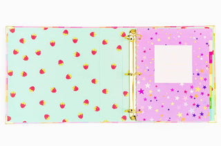 Colorful Recipe Binder