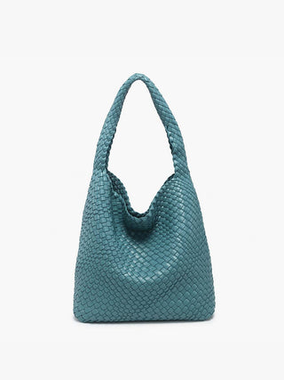 Hand-Woven Hobo Tote – Slouchy Fall Shoulder Bag