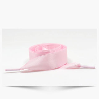 Silk Satin Ribbon Bow Shoe Laces