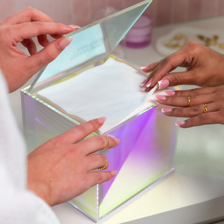 Prism Box – Colorful Storage for Clean Towels XL | Bathroom Organizer