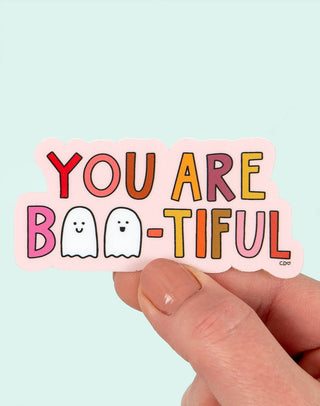 You Are Boo-tiful Decal Sticker