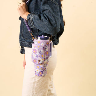 Tumbler Sling – Hands-Free Convenience with Style - 11 Patterns