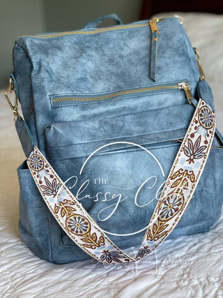Chloe Convertible Backpack – Brilliant Blue Hip Hippie