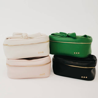 Madelyn Bow Makeup Bag – 3 Sisters Collection | Pretty Simple