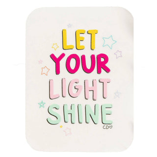 Let Your Light Shine Rainbow-Catcher Decal Sticker – Uplifting 3" Vinyl