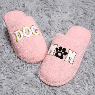 Sequined DOGMOM Home Slippers