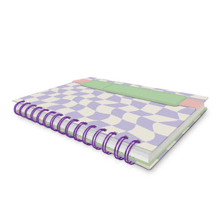 A Mirage of Thoughts Oliver Notebook with Pen Pocket – Hardcover 160 Lined Pages – 5.75" x 8.25"