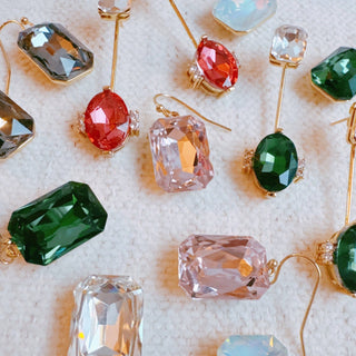 Simple Classy Jewel Earrings