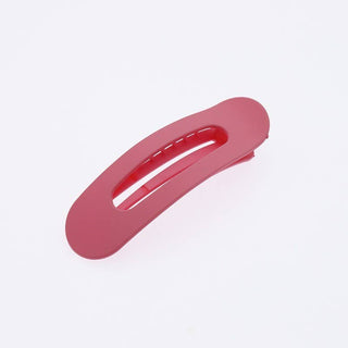 Oval Lay Down Flat Hair Claw Clip – Sleep-Friendly, Minimalist Grip