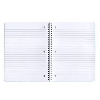 Smiley Faces & Coquette Bows Spiral Notebook