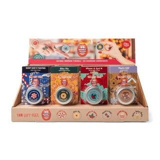 Two Left Feet® Holiday Smart Mouth Lip Balm Collection – 6 Festive Flavors
