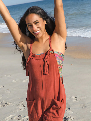 Full Boho Bandeau® Headband – Multi-Way Style - Wildflower Border