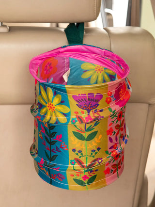 Pop-Up Car Trash Can – Assorted Prints