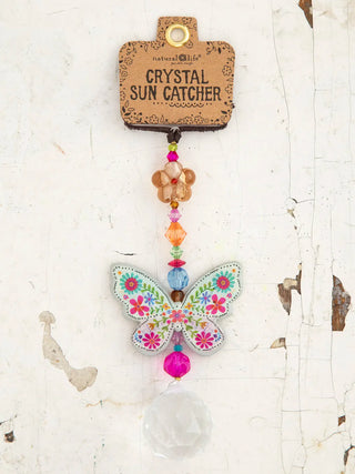 Sun Catcher Car Charm – Butterfly Heart or Angel