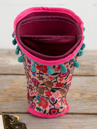 Car Cup Holder Organizer – Pink Floral