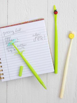Happy Gel Ink Pens, Set of 3 – Garden Friends