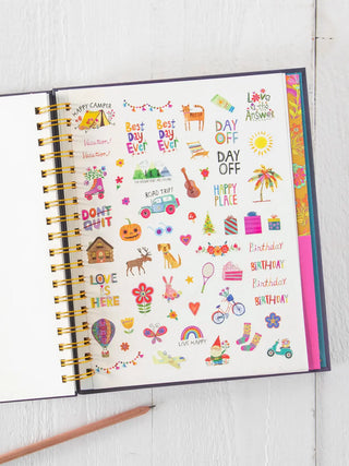 2025–26 17-Month Planner – 3 Designs