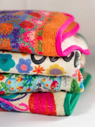 Microfiber Dish Cloth Set – May Your Day | Set of 4 Ultra-Soft Reusable Towels