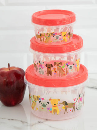 Natural Life Storage Containers – Dog Set of 3