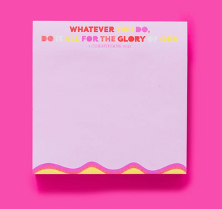 Sticky Notes Pad - Bible Verse